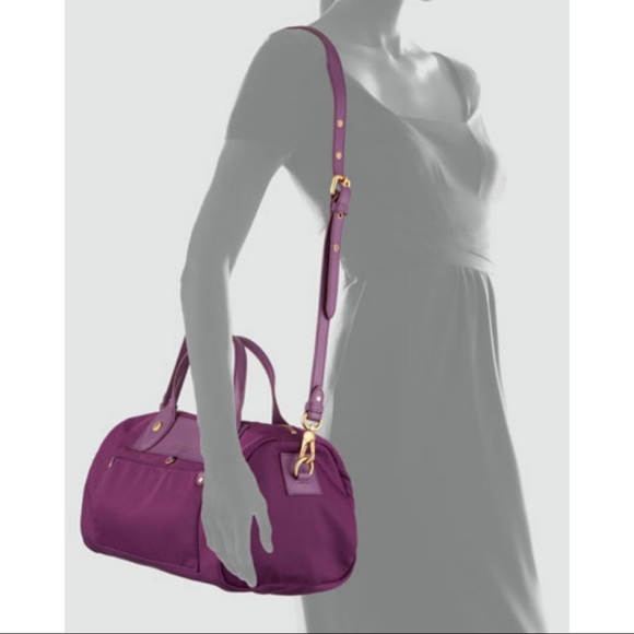 Marc by Marc Jacobs Preppy Nylon Taryn Satchel Bag - Picture 2 of 12